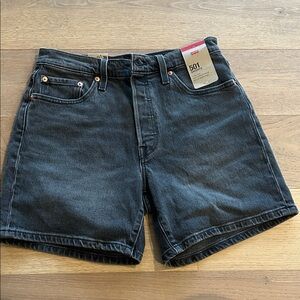 Levi's women’s Dark Gray Jean Shorts